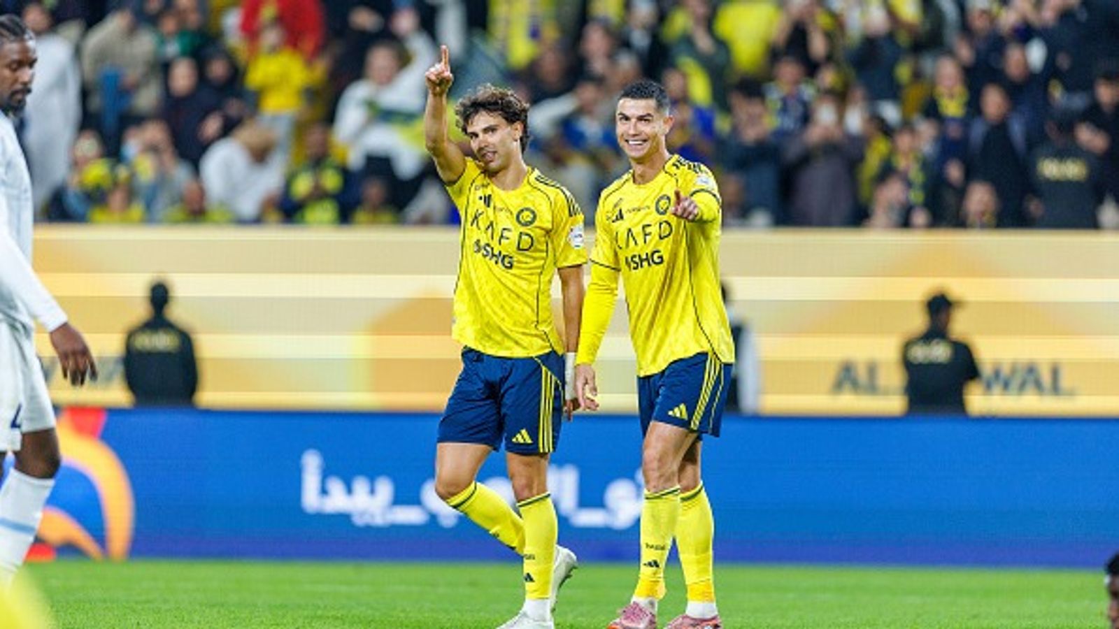 Joao Felix reflects on joining Cristiano Ronaldo's AL-Nassr after difficult second stint at Chelsea João Félix and Cristiano Ronaldo in the frame.