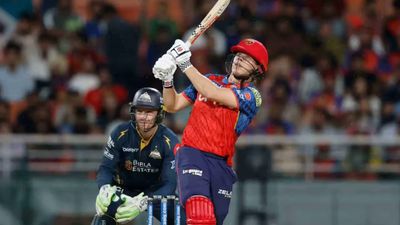 IPL 2026: Cooper Connolly stars as Punjab Kings beat Gujarat Titans in thriller Cooper Connolly looks after smashing a six (BCCI/IPL)