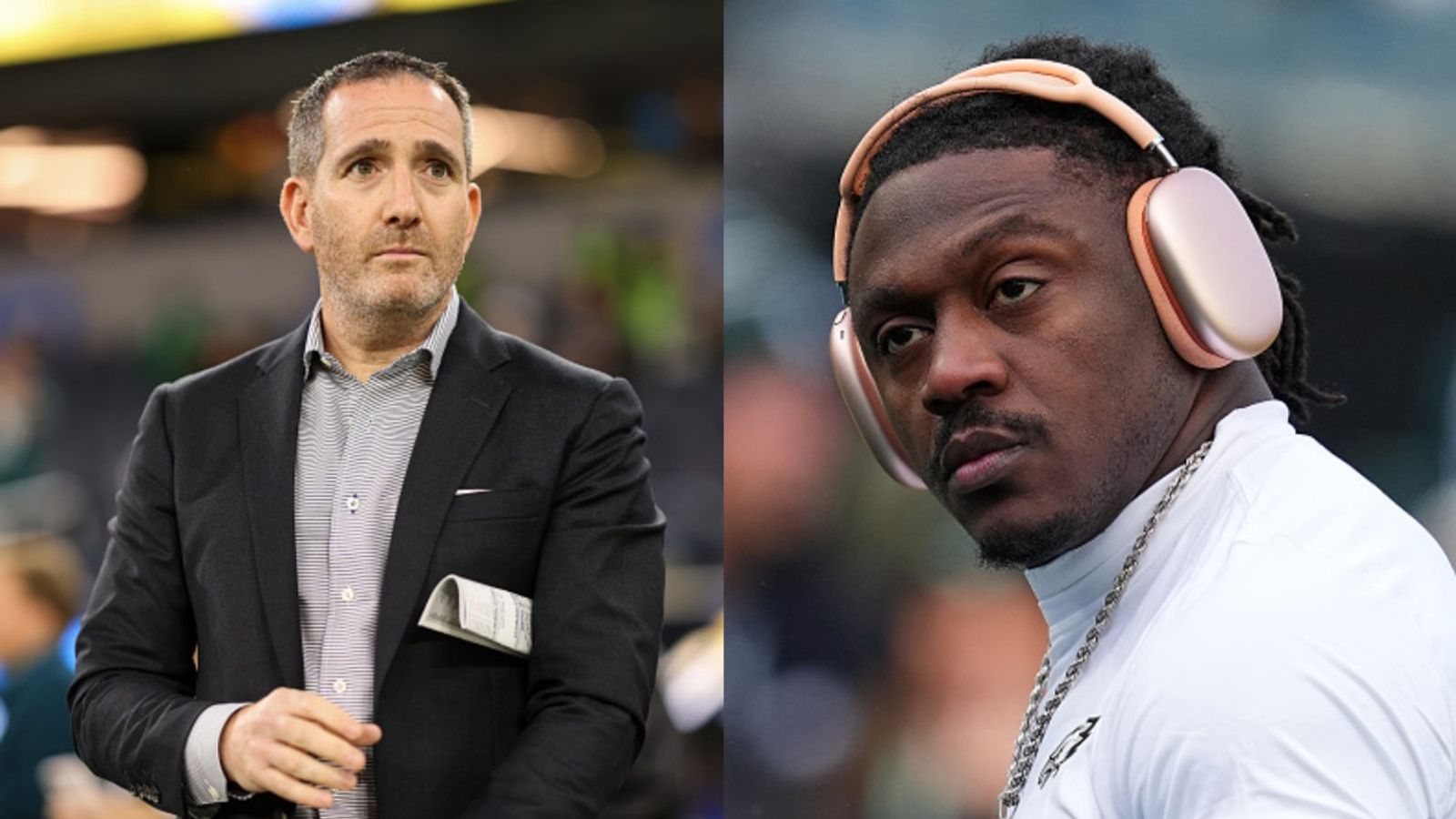 Howie Roseman sets the record straight on A.J. Brown’s future with Philadelphia Eagles Howie Roseman and A.J. Brown in the frame (via Getty)
