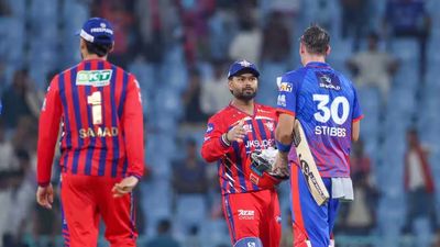 IPL 2026: Rishabh Pant reveals reason behind opening the batting for LSG vs DC Rishabh Pant shaking hands with DC teammates (IPL/BCCI)