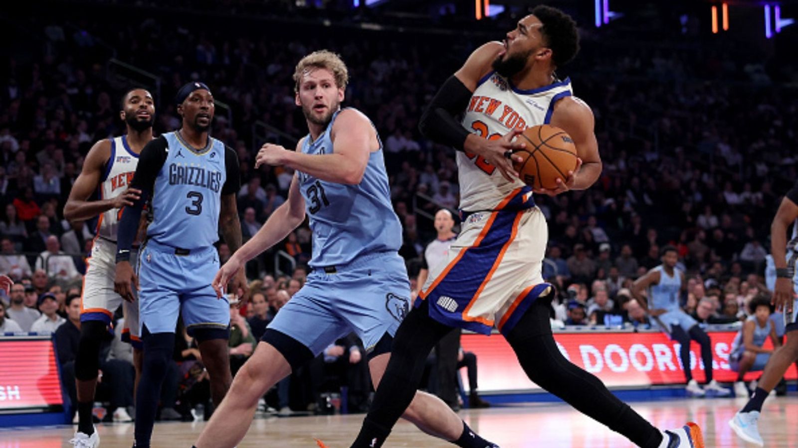 Knicks vs Grizzlies schedule: Date, time, live stream, and more on NBA 2025-26 season (April 1) Knicks vs Grizzlies in the frame (Image via Getty)