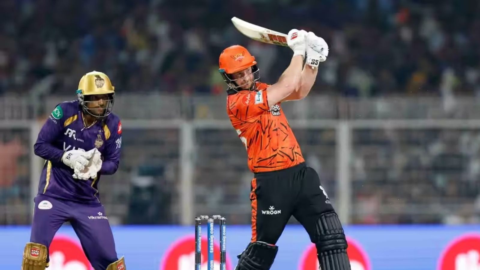 SRH vs KKR IPL 2026: Heinrich Klaasen's fifty, Head-Abhishek's blitz power Sunrisers Hyderabad to 65-run win Henrich Klassen smashing a six (BCCI/IPL)