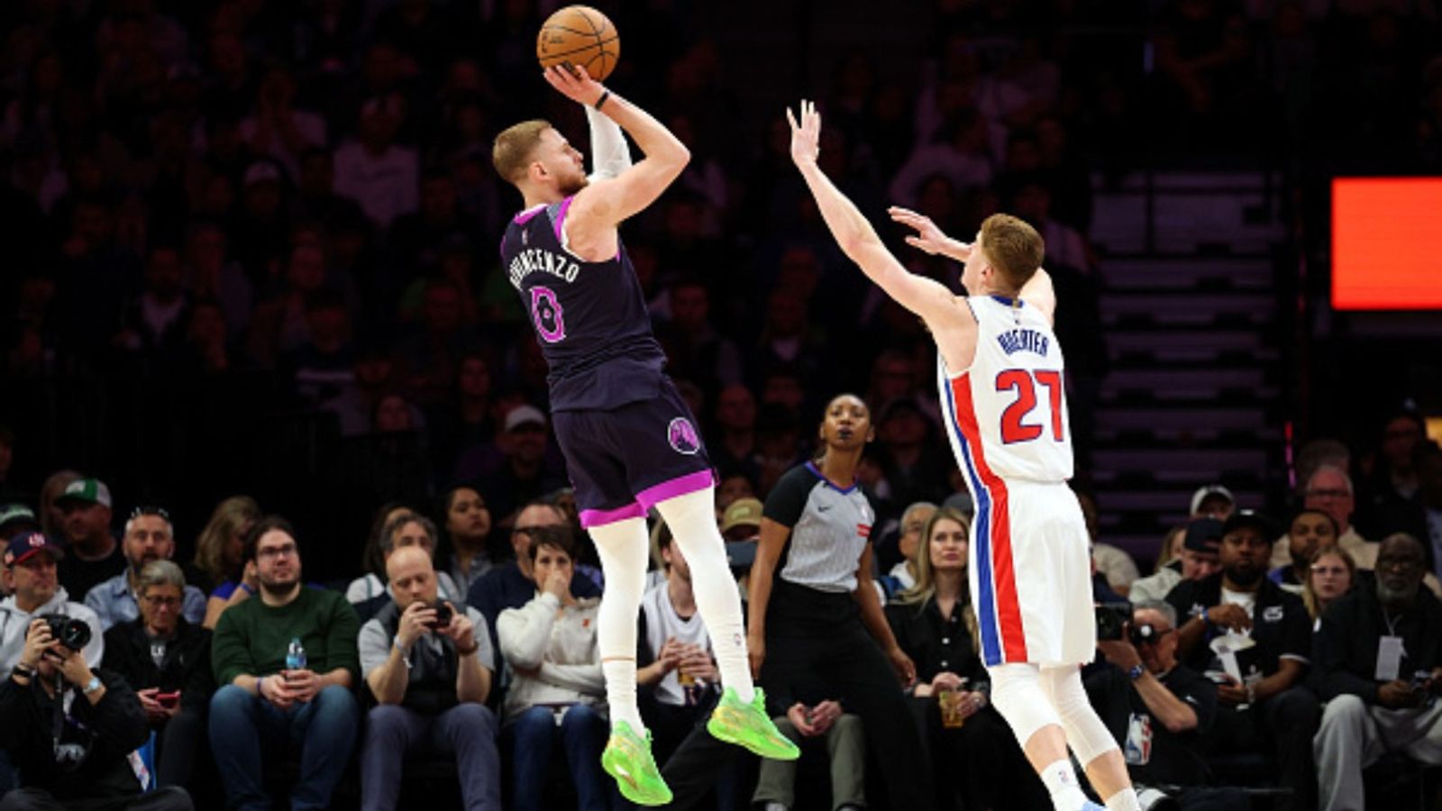 Pistons vs Timberwolves schedule: Date, time, live stream, and more on NBA 2025-26 season (April 2) Pistons vs Timberwolves in the frame (Image via Getty)