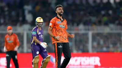 IPL 2026 points table shake-up: SRH rise, KKR struggle; Orange, Purple cap leaders revealed Jaydev Unadkat after taking a wicket during SRH vs KKR clash (BCCI/IPL)