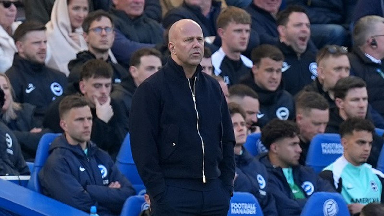 Amid difficult season with Liverpool, Steven Gerrad backs Arne Slot, says 'he needs the opportunity...' Arne Slot in the frame.