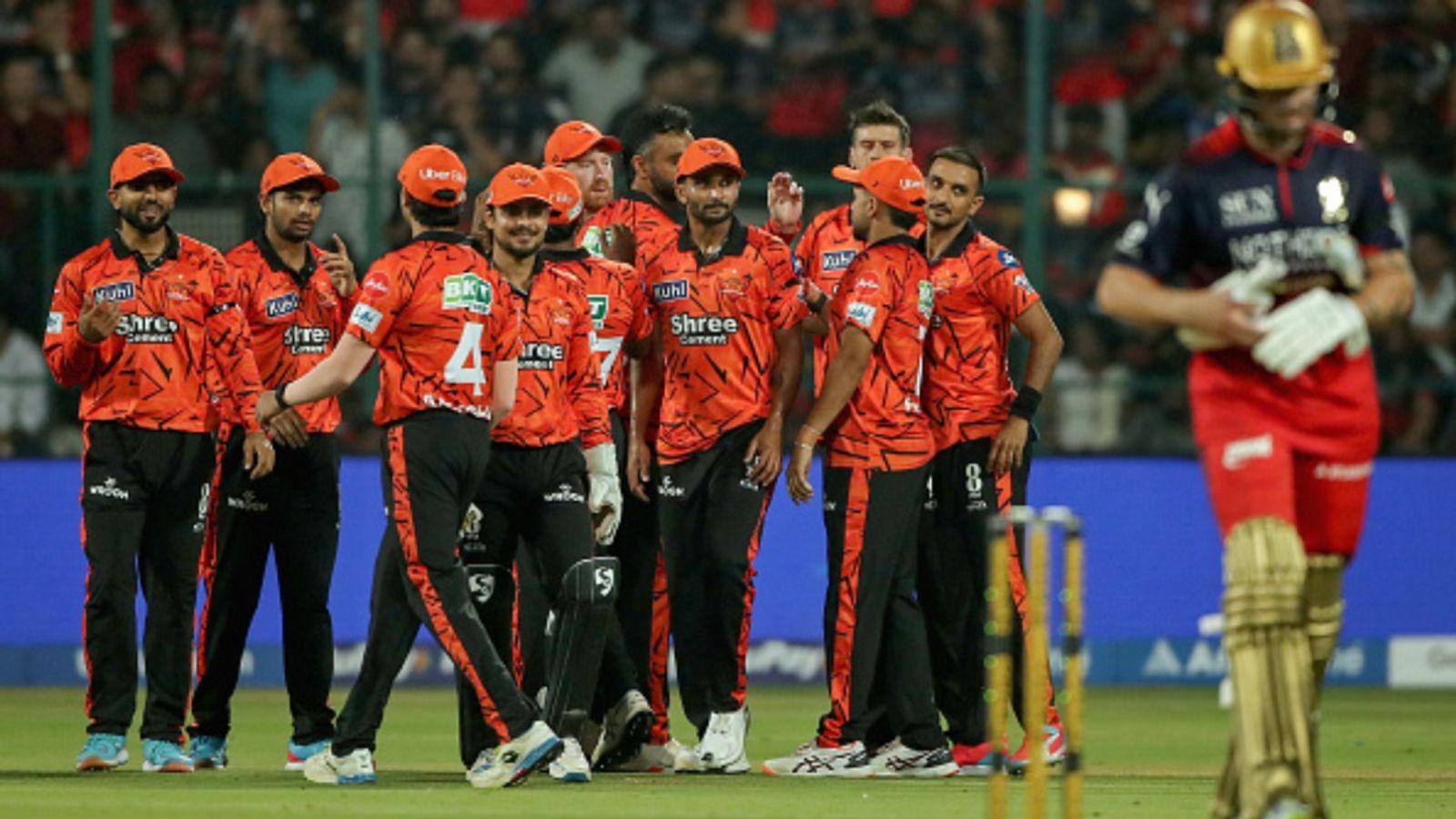 Sunrisers Hyderabad script history with rare feat after victory over Kolkata Knight Riders In Frame: Team Sunrisers Hyderabad (via Getty)
