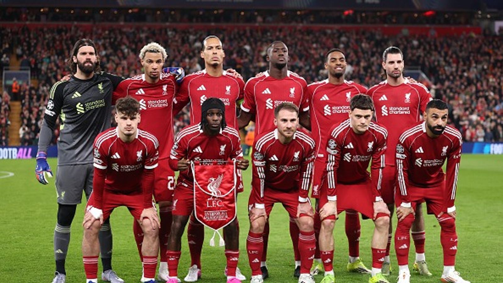 BAD news for Liverpool, star player to miss FA Cup quarterfinal against Manchester City, his name is... Liverpool players posing for a picture.