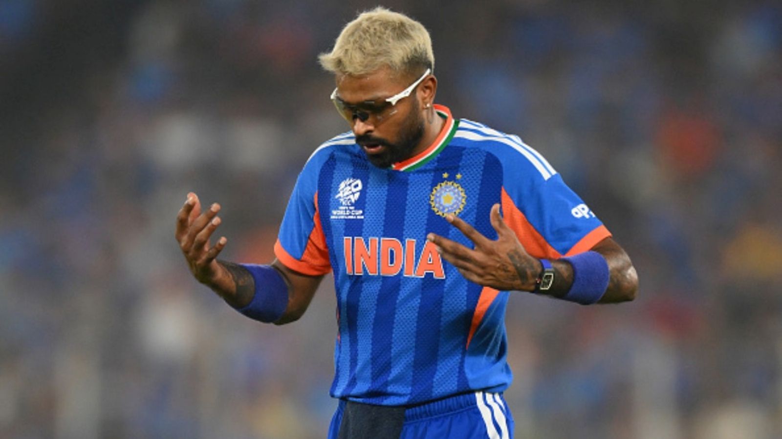 Will Hardik Pandya play ODI World Cup 2027 in South Africa? All-rounder looks to convince selectors: Report Hardik Pandya of India gestures during the ICC Men's T20 World Cup 2026 Super 8 match against South Africa at Narendra Modi Stadium on February 22, 2026 in Ahmedabad, India.