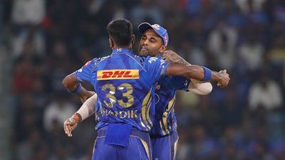 Explained: Why Suryakumar Yadav replaced Hardik Pandya as captain in IPL 2026 clash between Delhi Capitals and Mumbai Indians Hardik Pandya of Mumbai Indians (L) and Surya Kumar Yadav of Mumbai Indians celebrates after taking the wicket (Getty)
