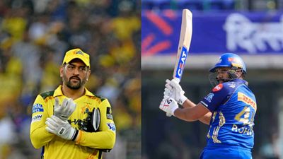 Rohit Sharma breaks MS Dhoni's unique record during IPL 2026 clash between DC and MI MS Dhoni and Rohit Sharma (IPL/Getty)