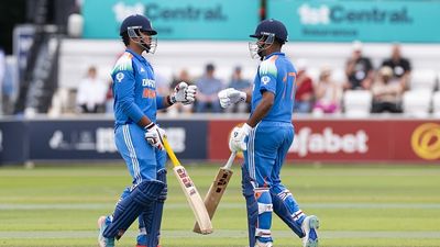 Vaibhav Sooryavanshi, Ayush Mhatre included in BCCI's blueprint to rebuild India’s red-ball talent for next decade: Check details Vaibhav Suryavanshi of India U19 (l) touches gloves with Ayush Mhatre during the England U19 and India U19 Youth One Day Match on June 27, 2025 in Hove, England. (Getty)