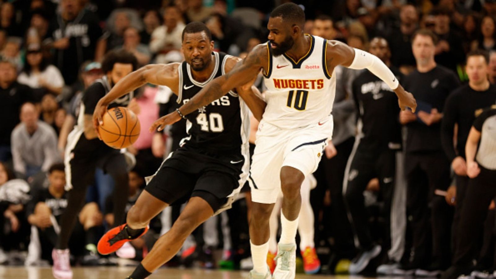 Spurs vs Nuggets schedule: Date, time, live stream, and more on NBA 2025-26 season (April 4) Spurs vs Nuggets in the frame (Image via Getty)