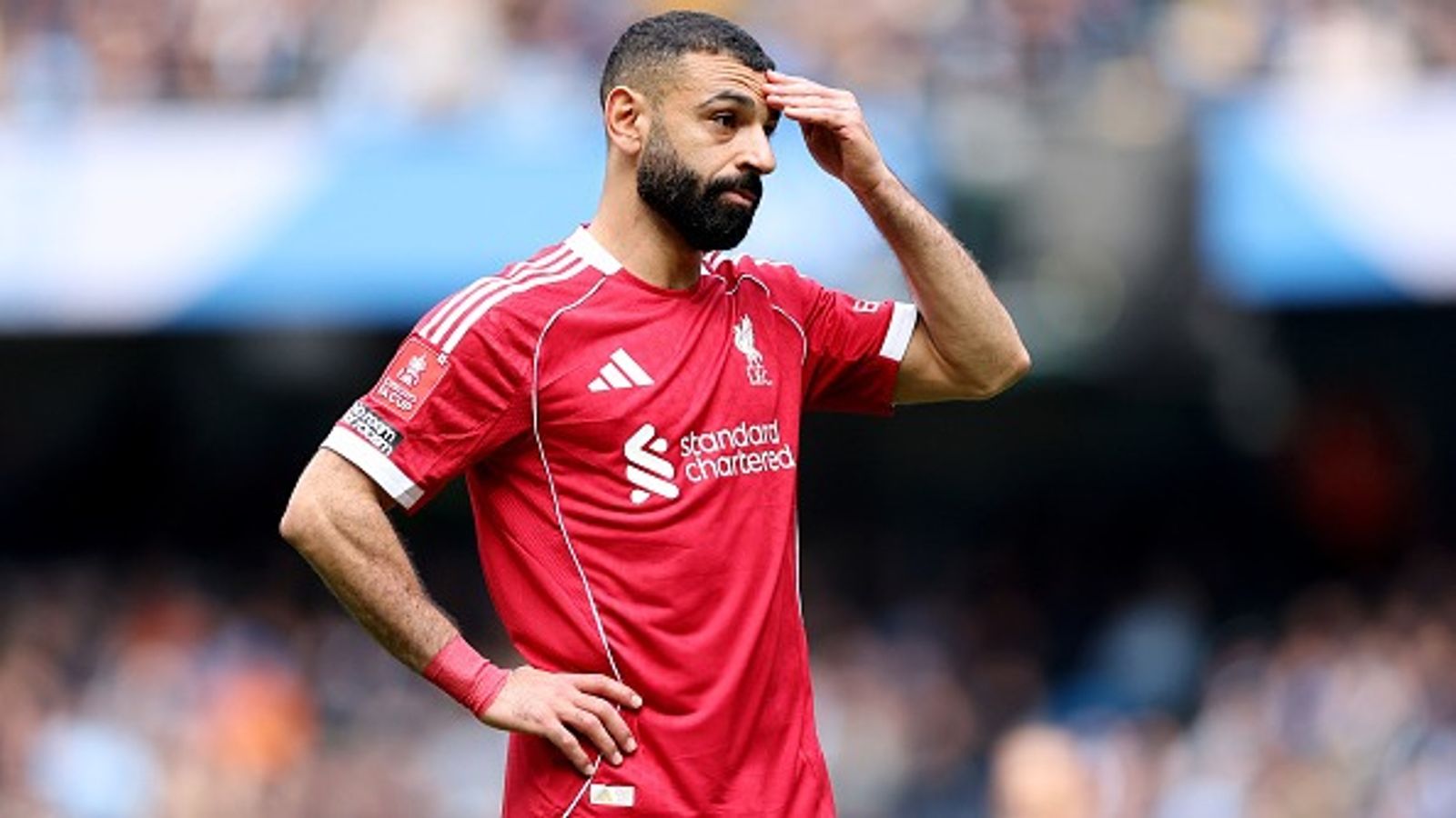 After massive 4-0 loss vs Manchester City in FA Cup, Arne Slot opens up on Mohamed Salah's missed penalty Mohamed Salah in the frame.