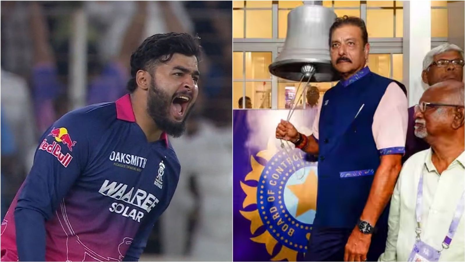 'Riyan Parag, you've got b***s of steel': Ravi Shastri calls GT vs RR thriller as 'one of the best games in IPL history' Rajasthan Royals captain Riyan Parag celebrates his team's victory over Gujarat Titans in IPL 2026; Ravi Shastri rings the bell at Eden Gardens.