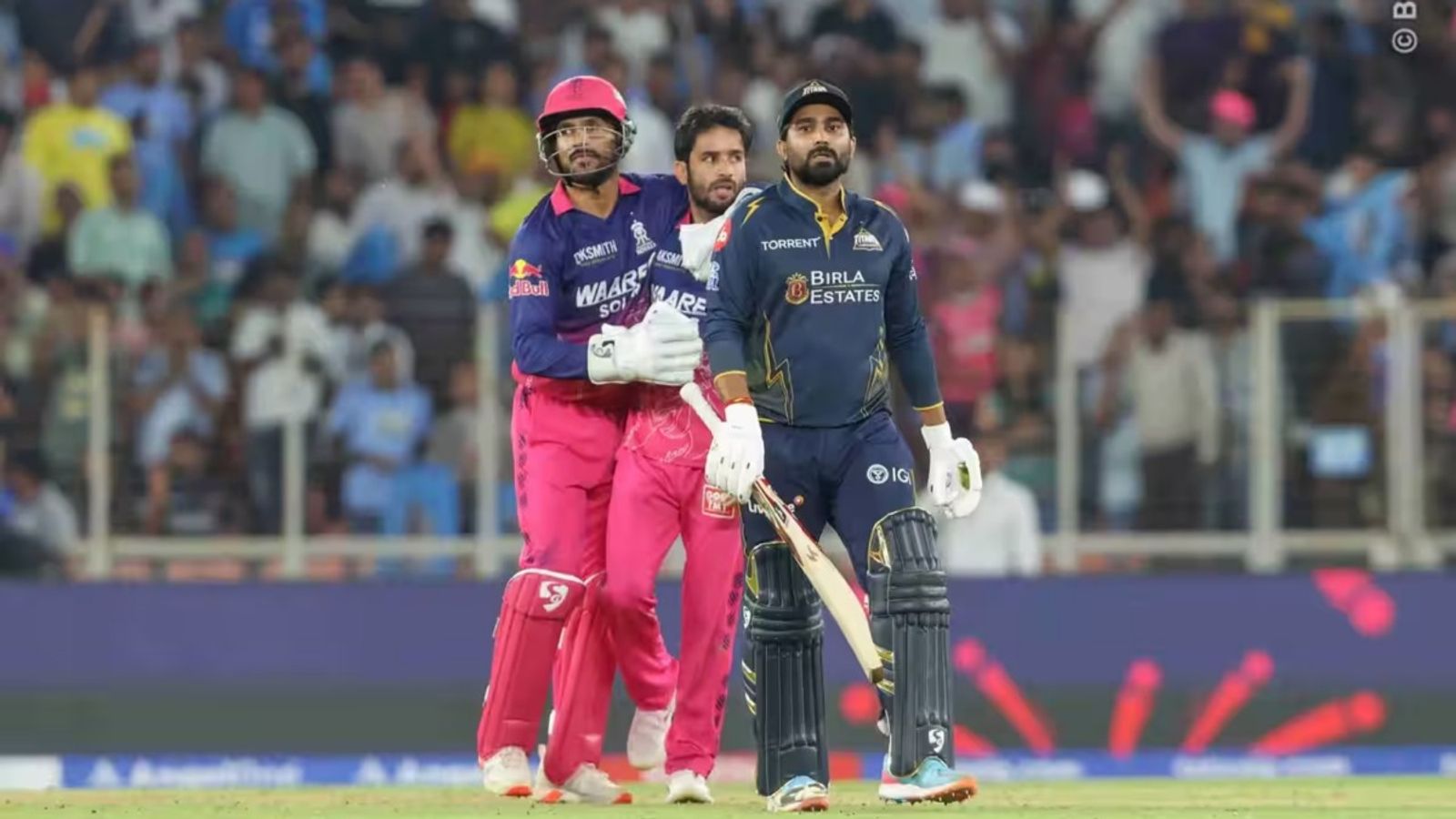 'Last season was difficult': Ex-LSG spinner Ravi Bishnoi opens up on his 'one weakness' after top show for RR Rajasthan Royals' Ravi Bishnoi celebrates the wicket of Gujarat Titans' Rahul Tewatia with his teammate Dhruv Jurel in IPL 2026 clash. (Source: BCCI)