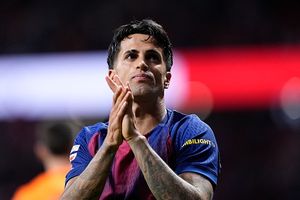 Barcelona players urge Hansi Flick to keep Joao Cancelo on permanently after heroics vs Atletico Madrid SportsTak