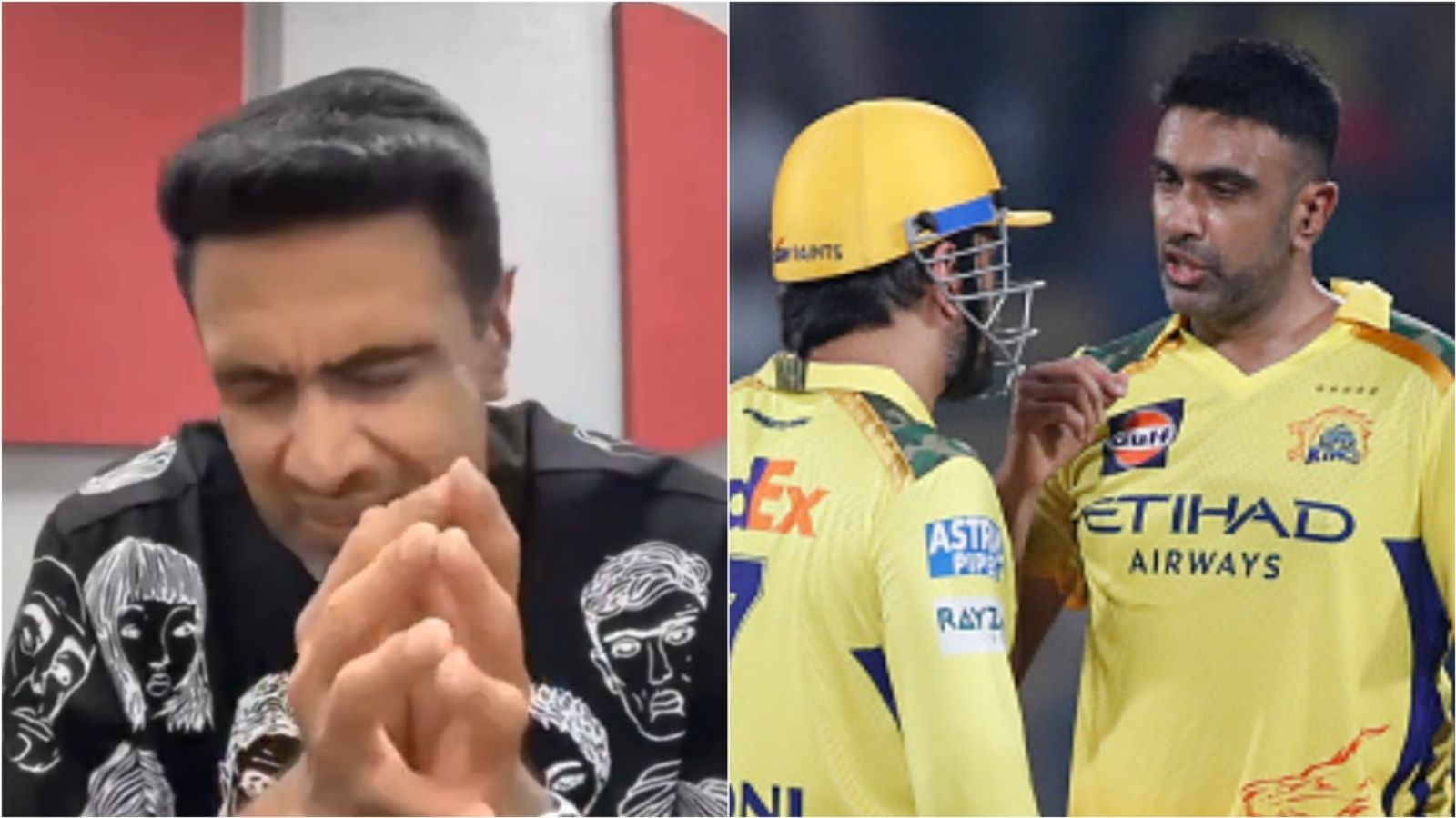 'Mentally disturbing, very painful for me': Emotional Ashwin drops bombshell on CSK exit after witnessing loss to RCB A frustrated R Ashwin speaks on his YouTube channel after CSK's defeat to RCB; MS Dhoni and Ashwin during a discussion during IPL 2025.