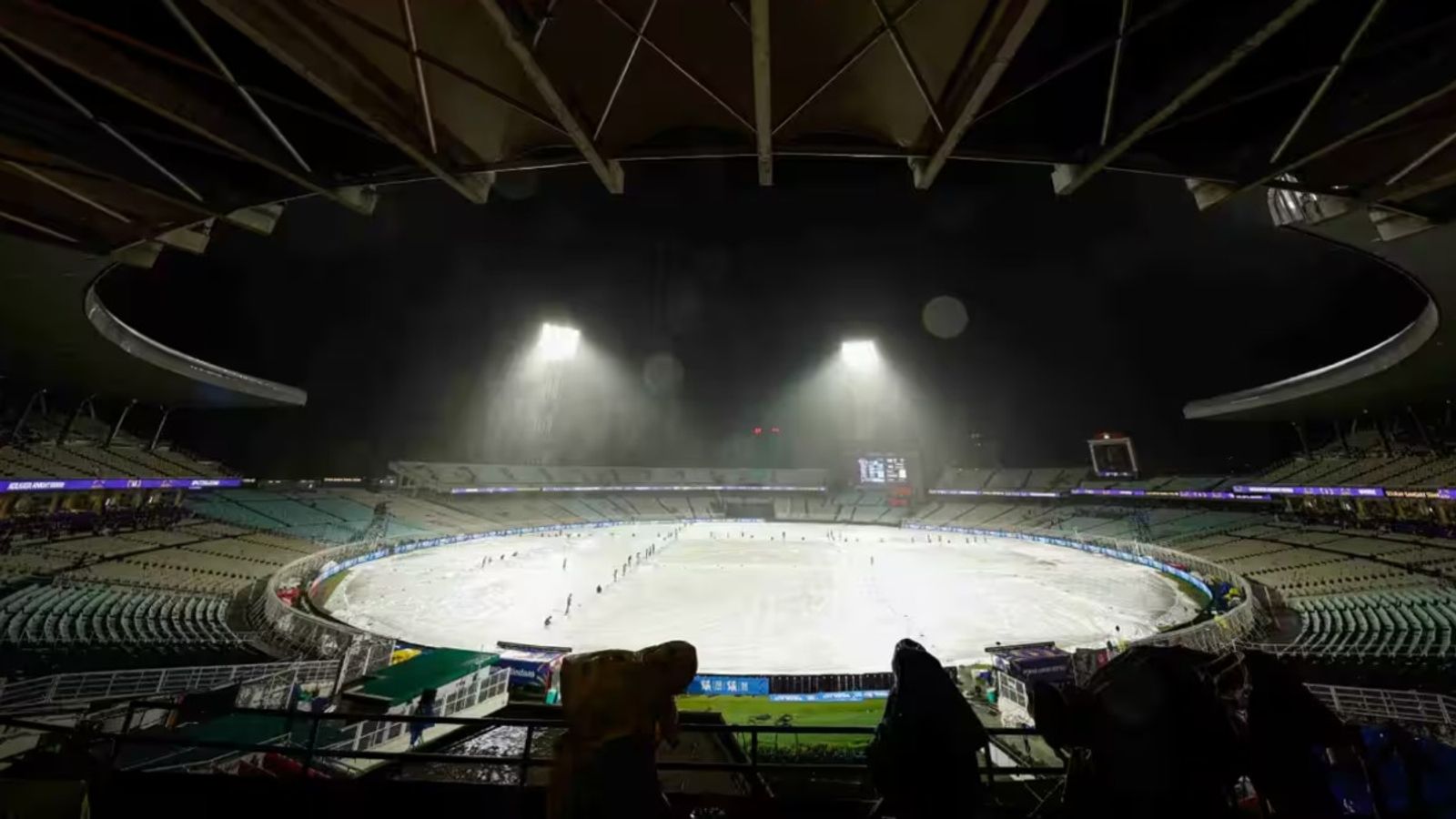 IPL 2026: KKR vs Punjab Kings ends in no result after rain disruption at Eden Gardens Eden Gardens after rain stopped play vs PBKS (BCCI/IPL)
