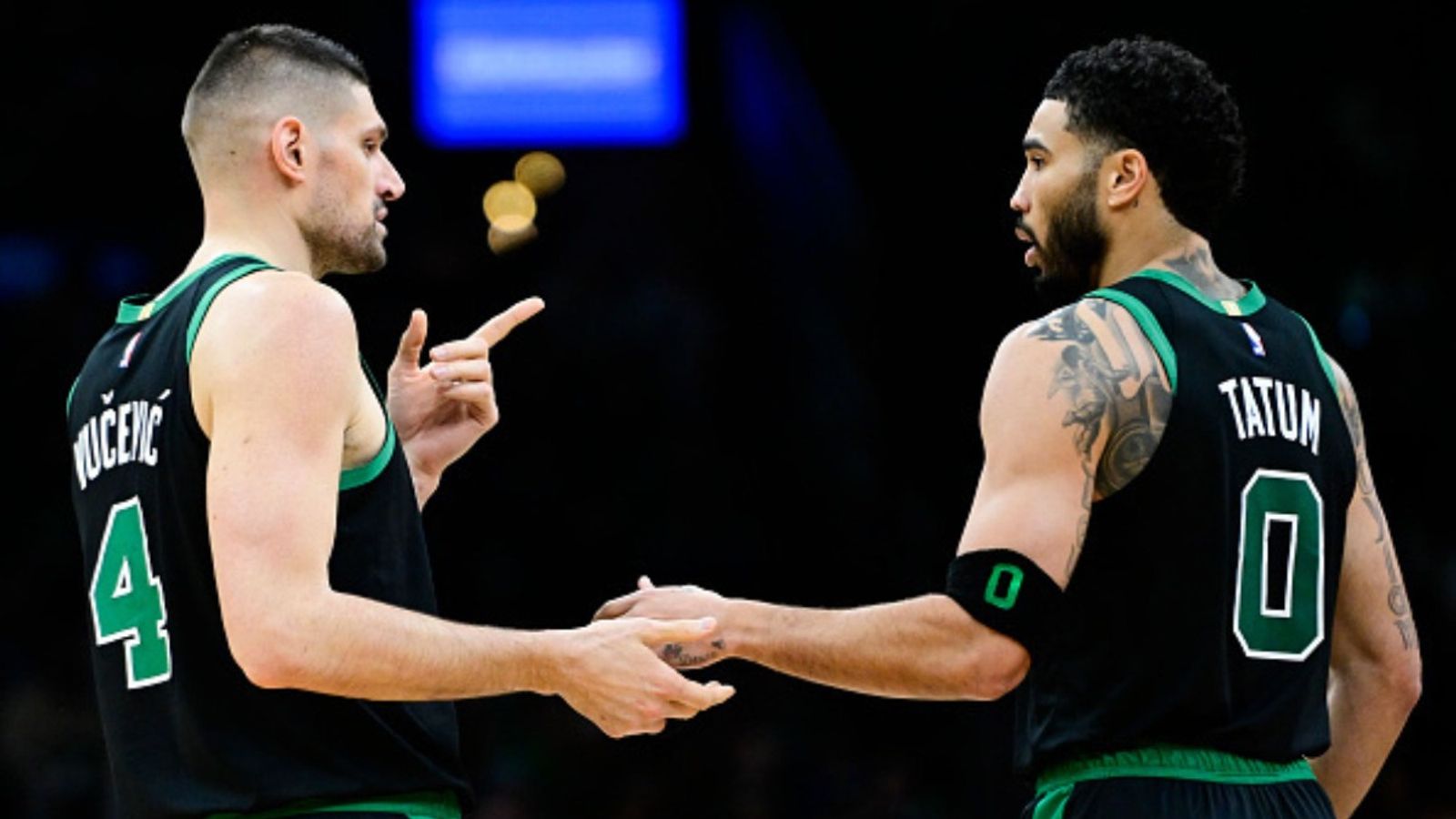 Celtics issues clean injury report for Tuesday's home clash vs Hornets Boston Celtics team in the frame (Image via Getty)