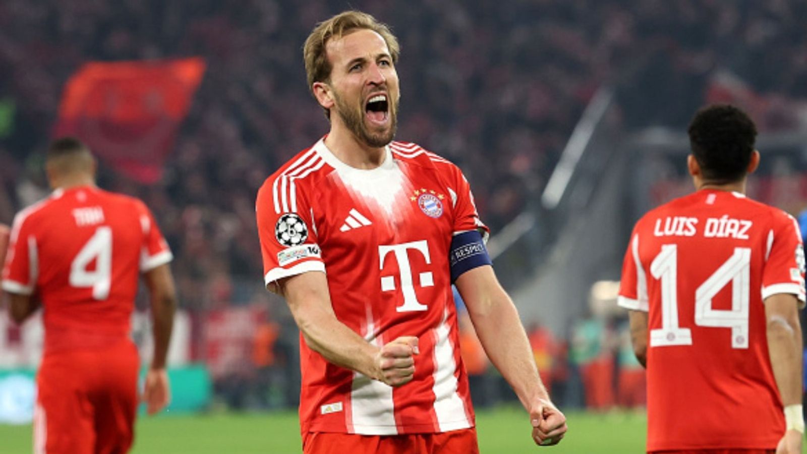 New update on Harry Kane should excite Bayern Munich fans ahead of UCL clash vs Real Madrid Harry Kane in the frame (Image via Getty)