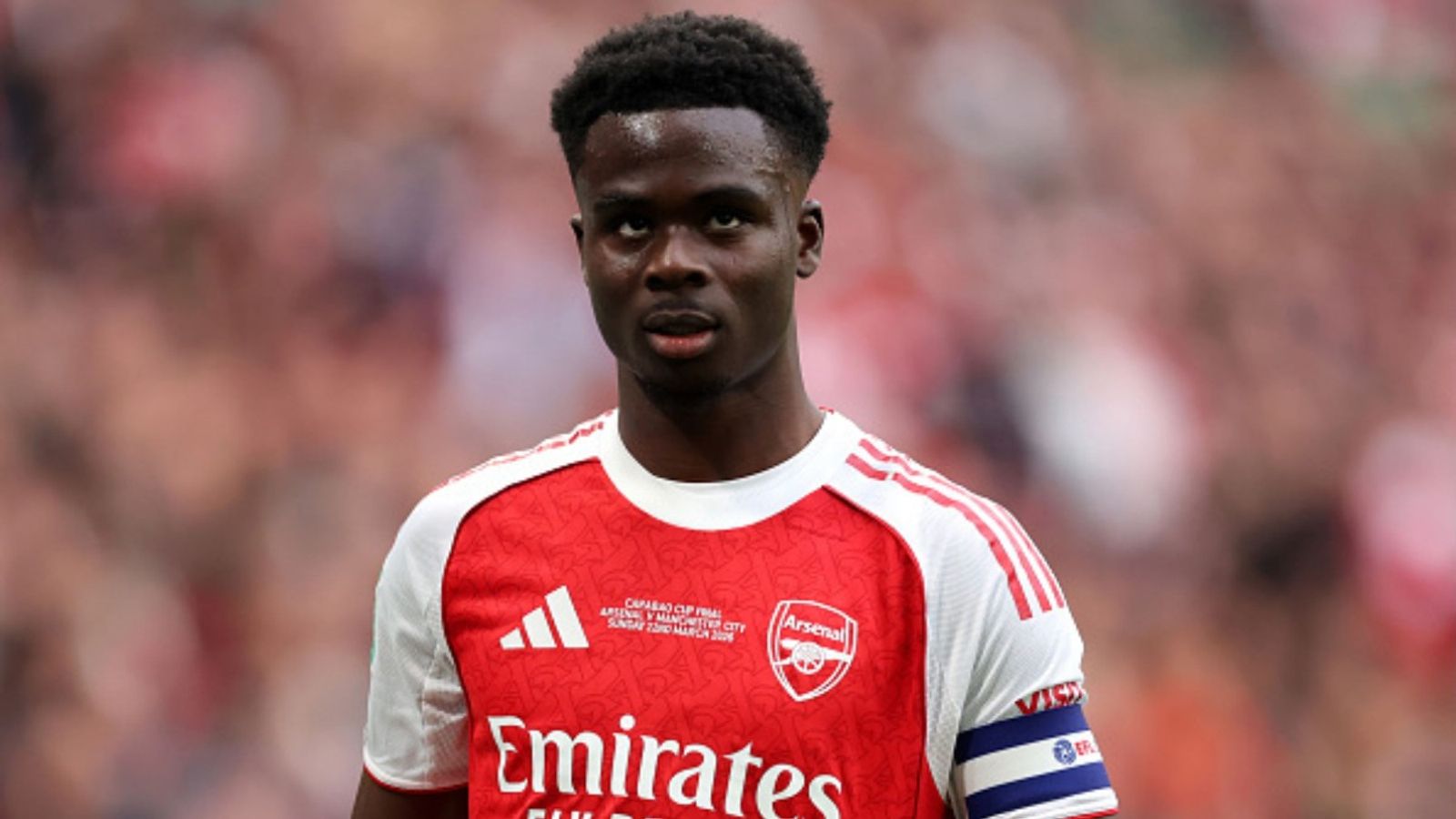 Arsenal suffers major blow as Bukayo Saka ruled out of Champions League quarter-final first leg Bukayo Saka in the frame (Image via Getty)
