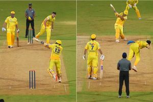 Amid criticism, CSK release video of Rs 14.20 CR player batting with MS Dhoni in practice match - WATCH SportsTak