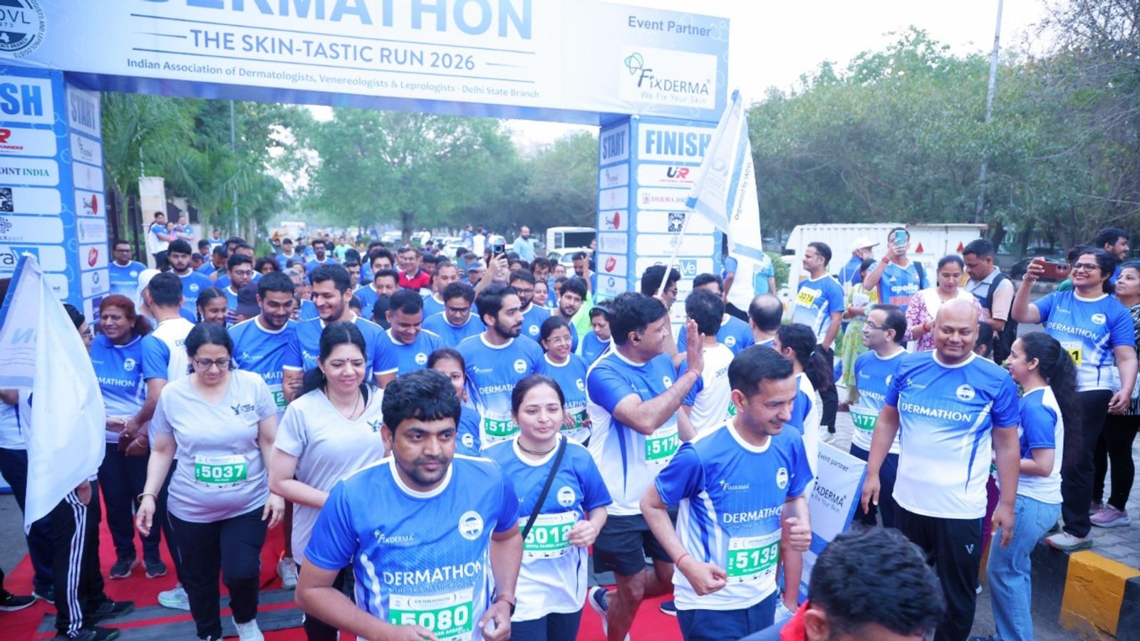 Doctors and fitness enthusiasts come together for Dermathon 2026 Doctors and fitness enthusiasts come together for Dermathon 2026