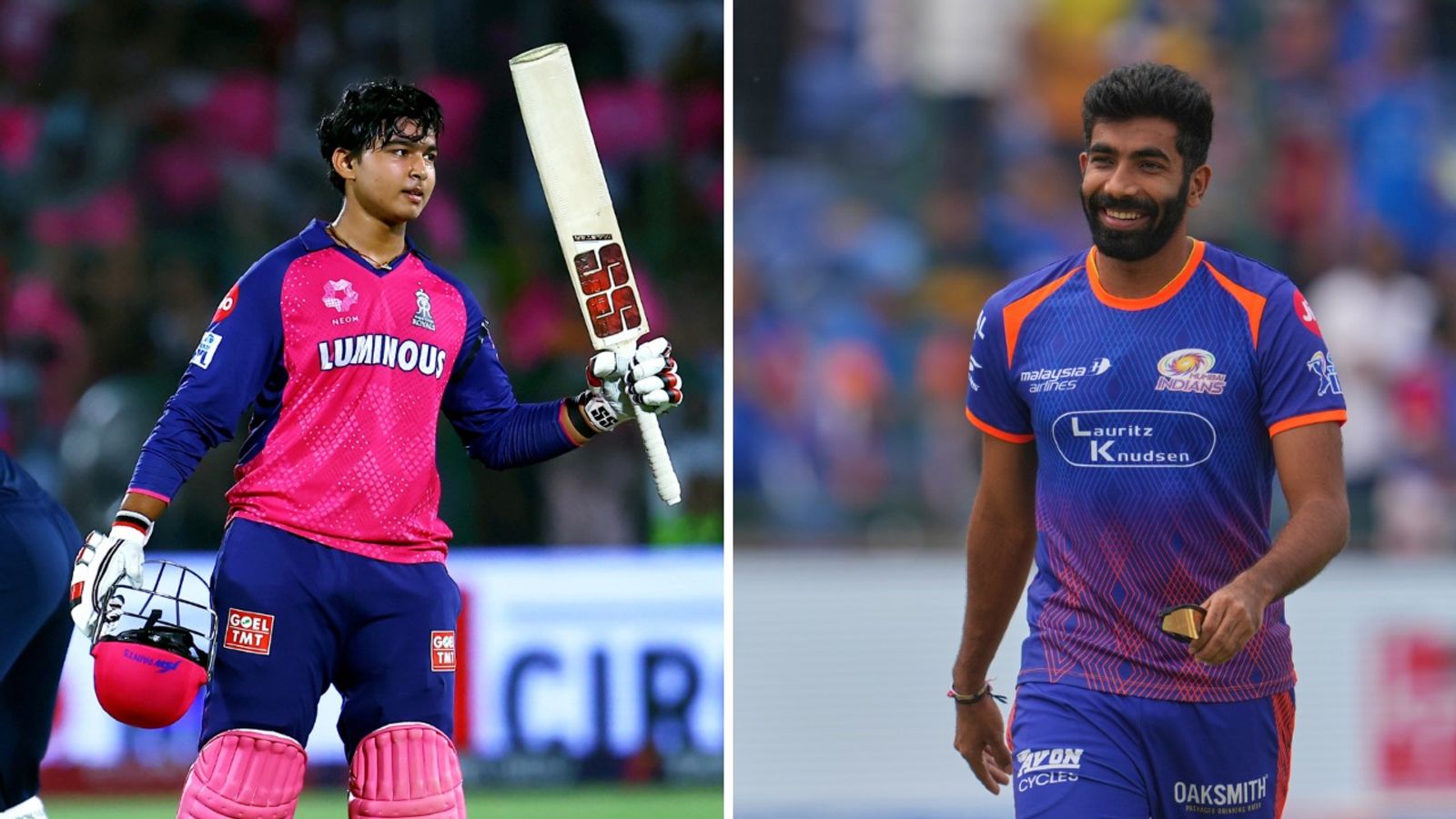 IPL 2026: Pundits predict Vaibhav Sooryavanshi vs Jasprit Bumrah battle in RR vs MI The battle between Vaibhav Sooryavanshi and Jasprit Bumrah will be one to watch at Guwahati. (Image: Reuters, PTI)