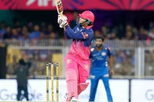 WATCH: Vaibhav Sooryavanshi stuns Jasprit Bumrah with two sixes in rain-hit RR vs MI IPL 2026 clash SportsTak