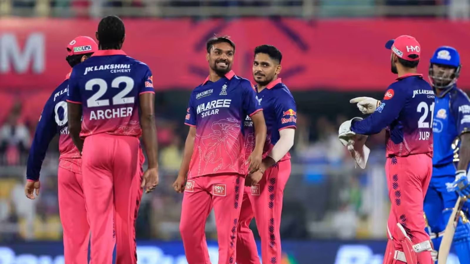 Vaibhav Sooryavanshi, Yashasvi Jaiswal steal the show as RR beat MI in rain-reduced IPL clash Rajasthan Royals after IPL win (BCCI/IPL)