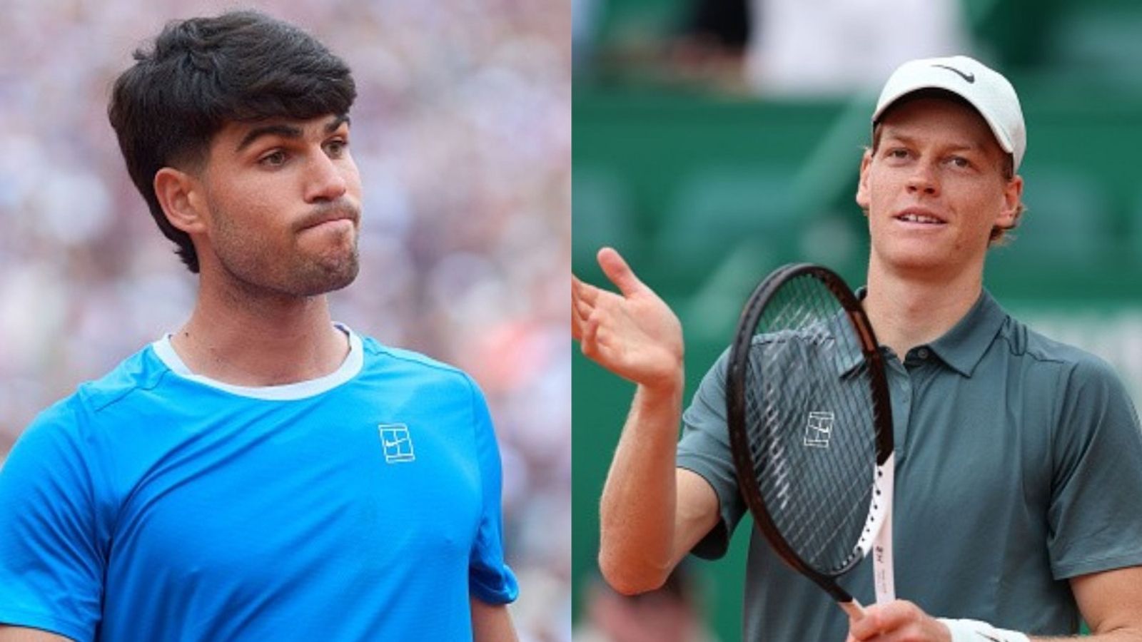 'To be honest...': Carlos Alcaraz talks possibility of Jannik Sinner overtaking him in ATP rankings Carlos Alcaraz, Jannik Sinner in the frame (Images via Getty)