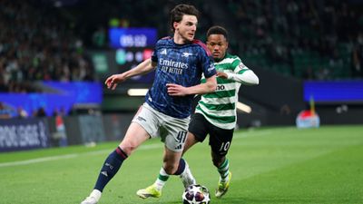 Arsenal secures narrow 1-0 lead over Sporting CP in Champions League quarter-final first leg Arsenal wins over Sporting CP in UCL first leg of QF