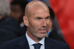Zinedine Zidane spotted at Santiago Bernabeu for Real Madrid-Bayern Munich Champions League clash SportsTak