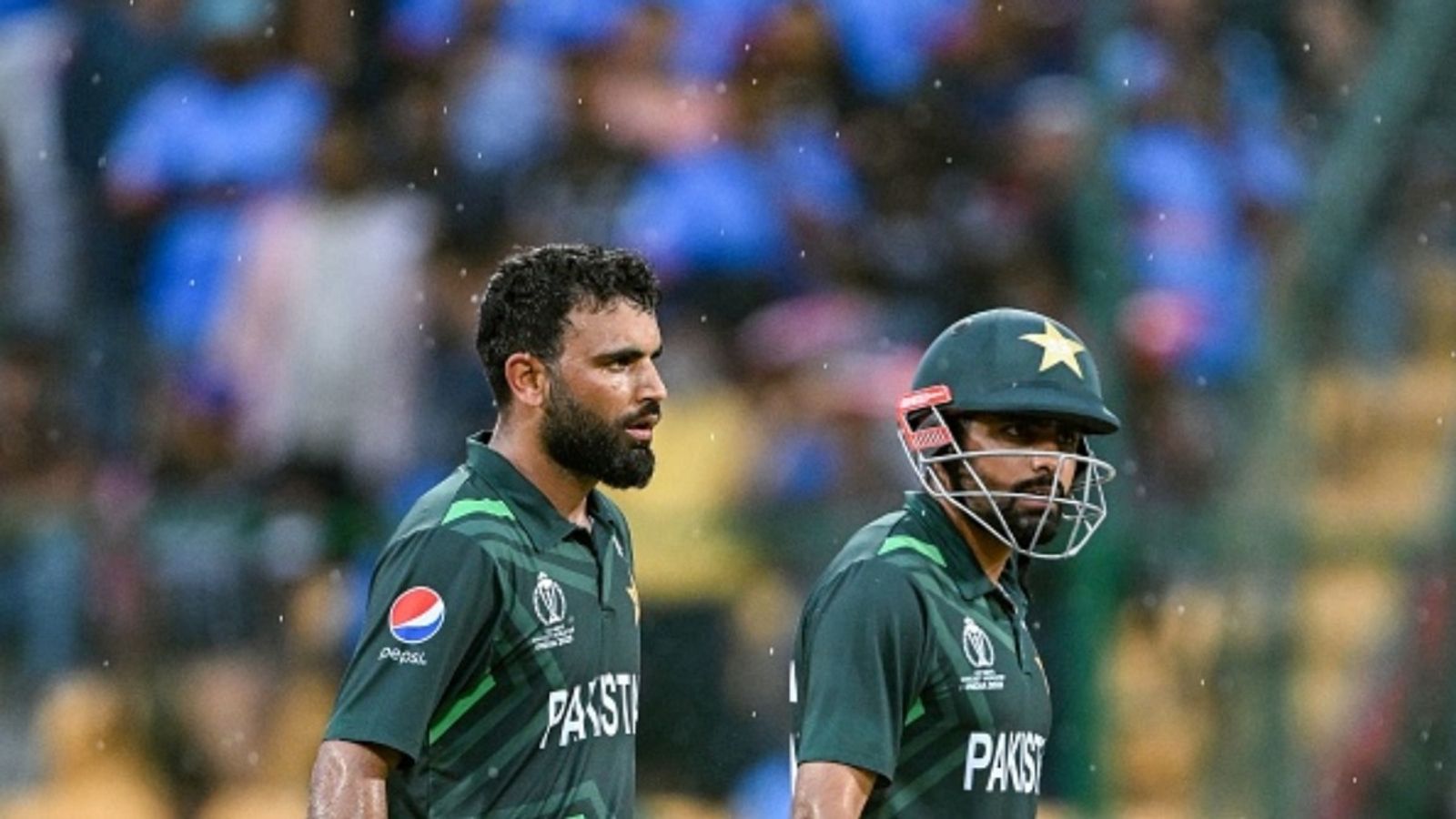 Pakistan's star player wanted to retire after T20 World Cup 2026 exit, now wants to finish on a 'high note' Pakistan's Fakhar Zaman and Babar Azam (R) leave the field as rain stops play during the 2023 ICC Men's World Cup ODI match against New Zealand at the M. Chinnaswamy Stadium in Bengaluru on November 4, 2023.