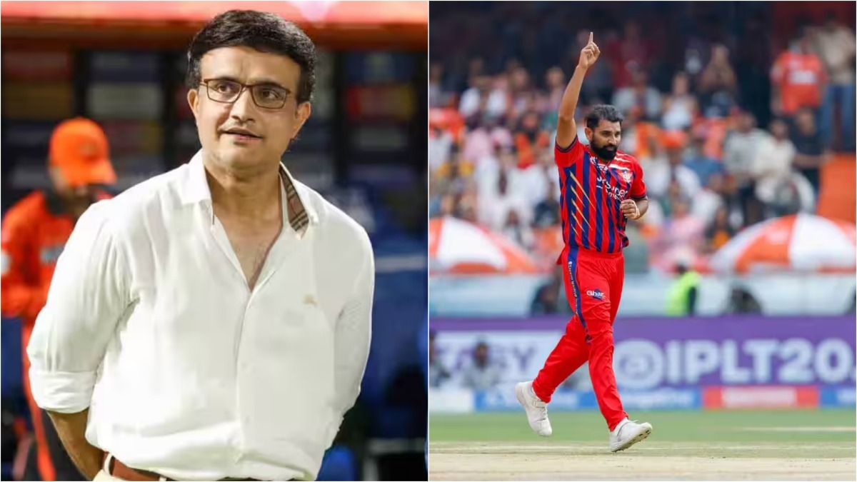 Sourav Ganguly, Mohammed Shami