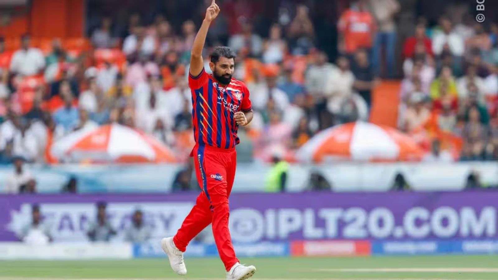Mohammed Shami eyes Team India return after prolonged snub, says 'I still have that hunger' Lucknow Super Giants' Mohamed Shami in the frame.