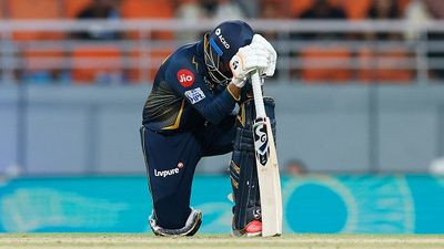 'His time is past in my opinion': Simon Doull's bold take on GT star ahead of IPL 2026 clash vs DC Gujarat Titans' star batter Rahul Tewatia in this frame. (Getty)