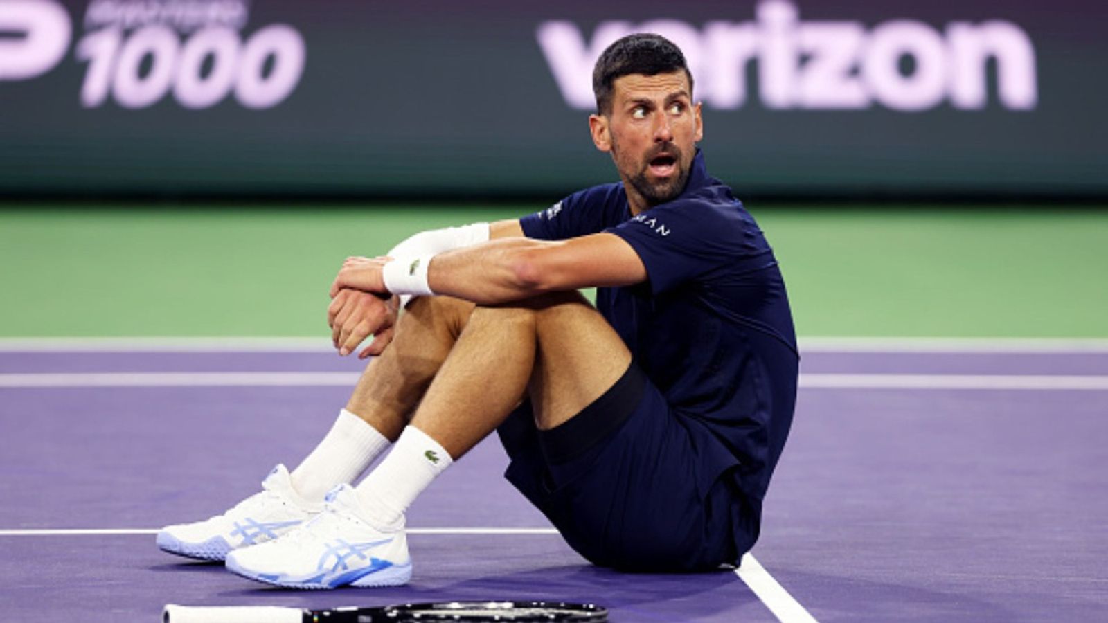 Novak Djokovic announces exact year of retirement Novak Djokovic in the frame (Image via Getty)