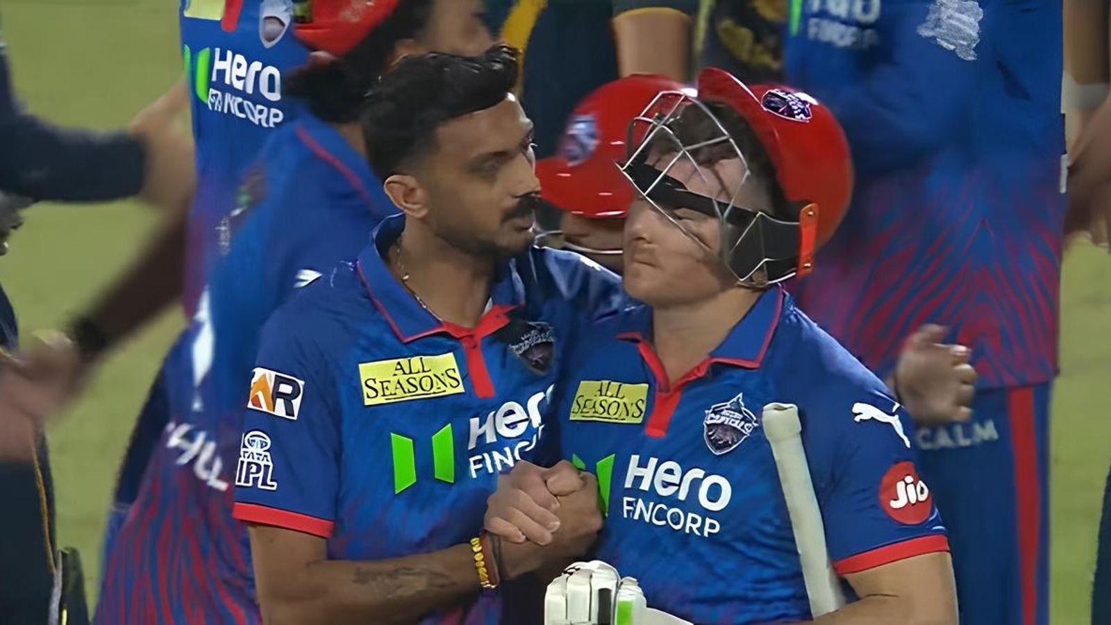 WATCH: Axar Patel comforts devastated David Miller after DC’s last-ball heartbreak vs GT IPL 2026: Axar Patel consoles heartbroken Miller as DC lose last-over thriller to GT (Screengrab from JioHotstar)