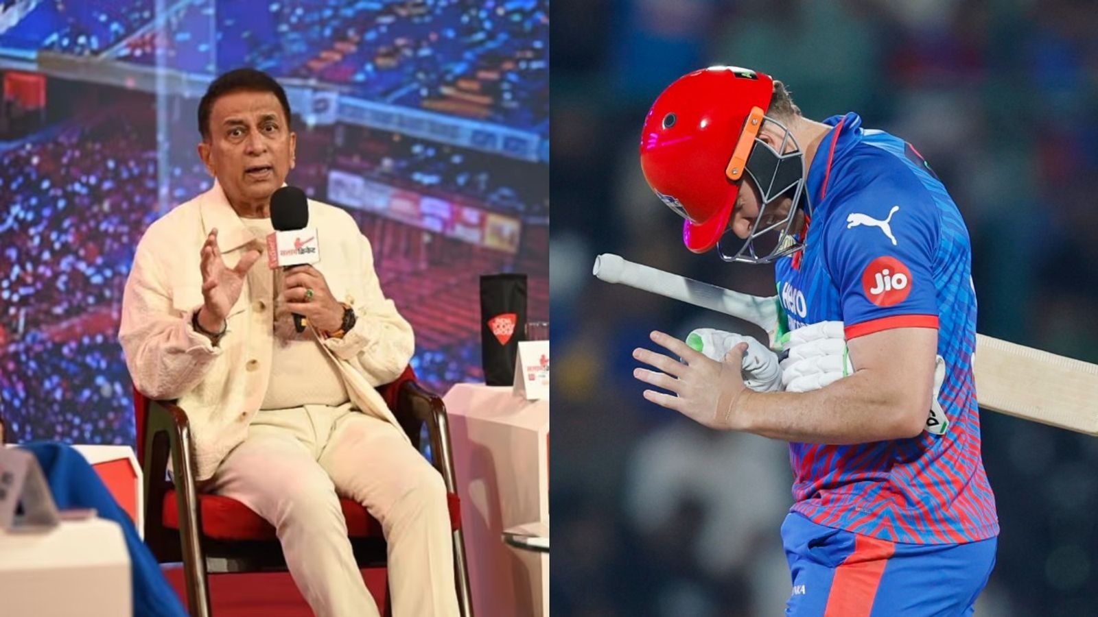 'Should have given the strike...': Sunil Gavaskar's blunt take on David Miller after his single refusal ends DC's winning start Sunil Gavaskar and David Miller (SportsTak/BCCI, IPL)