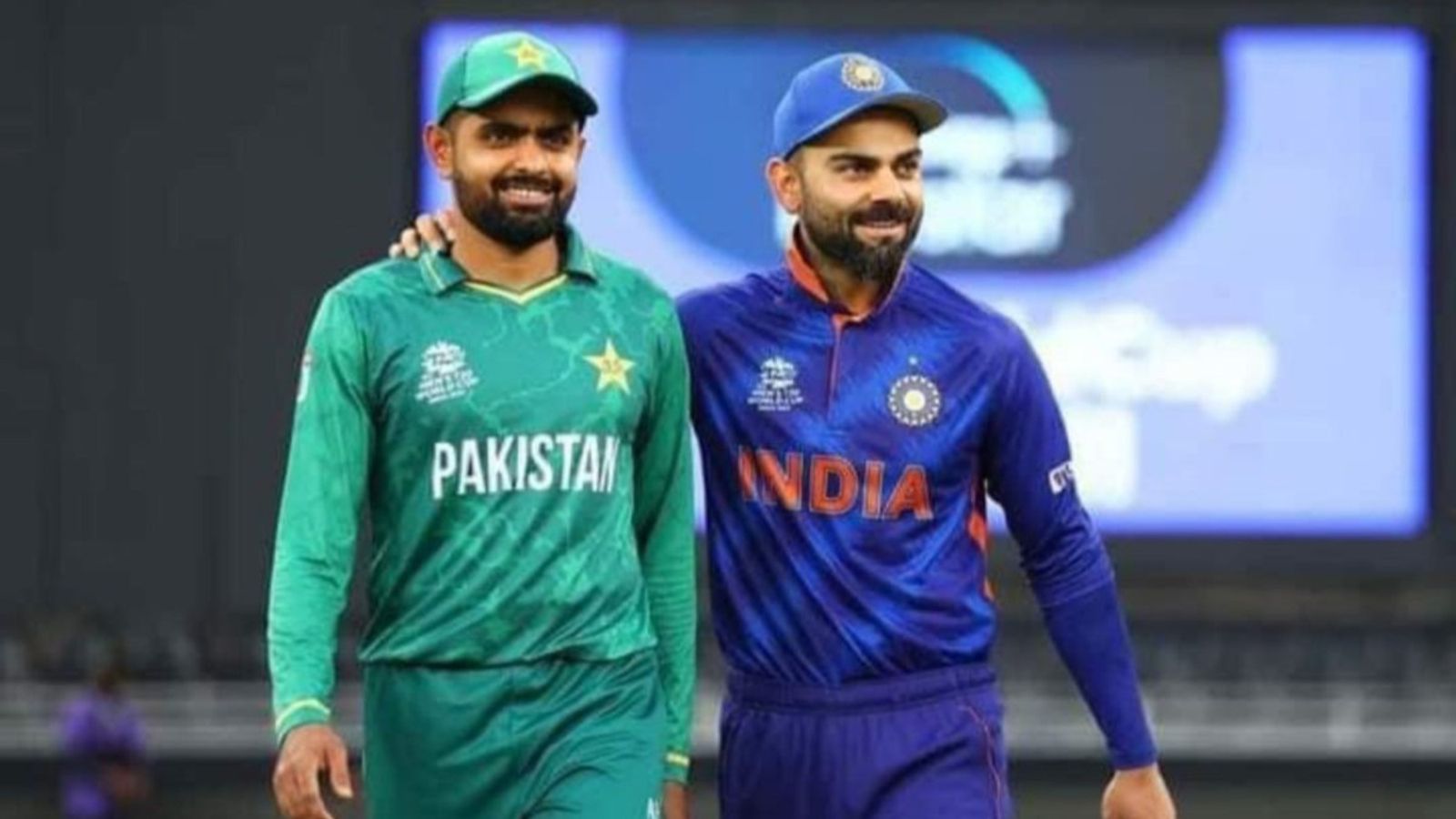 WATCH: Babar Azam Reacts to Virat Kohli Comparison, Video Goes Viral Babar Azam and Virat Kohli in the frame.