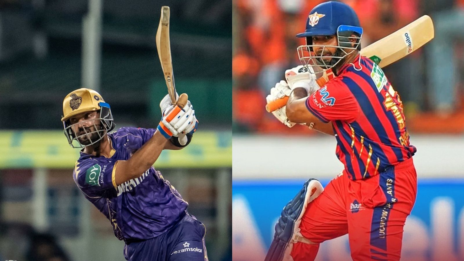 IPL 2026: LSG opt to bowl first against Narine-loaded KKR; Know playing XIs here KKR skipper Ajinkya Rahane (L) and LSG captain Rishabh Pant in frame. (Twitter)