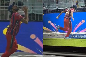 Watch: Digvesh Rathi’s boundary catch triggers huge controversy during KKR vs LSG IPL 2026 clash SportsTak