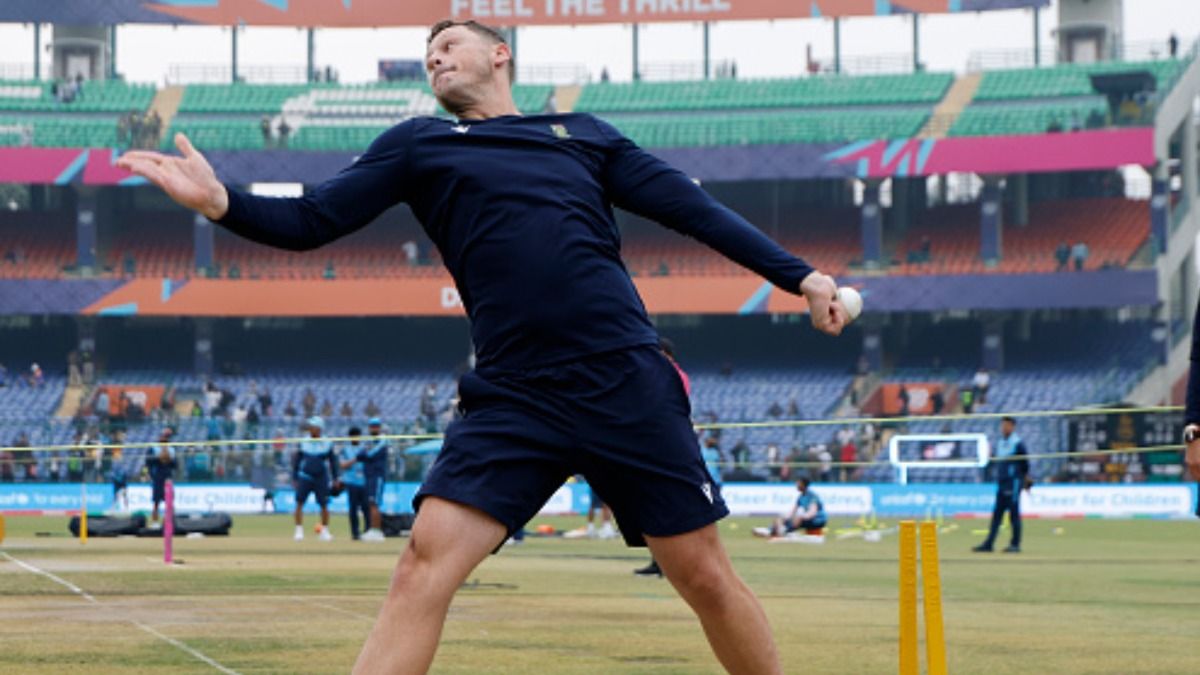 South Africa's George Linde in this frame. (Getty)