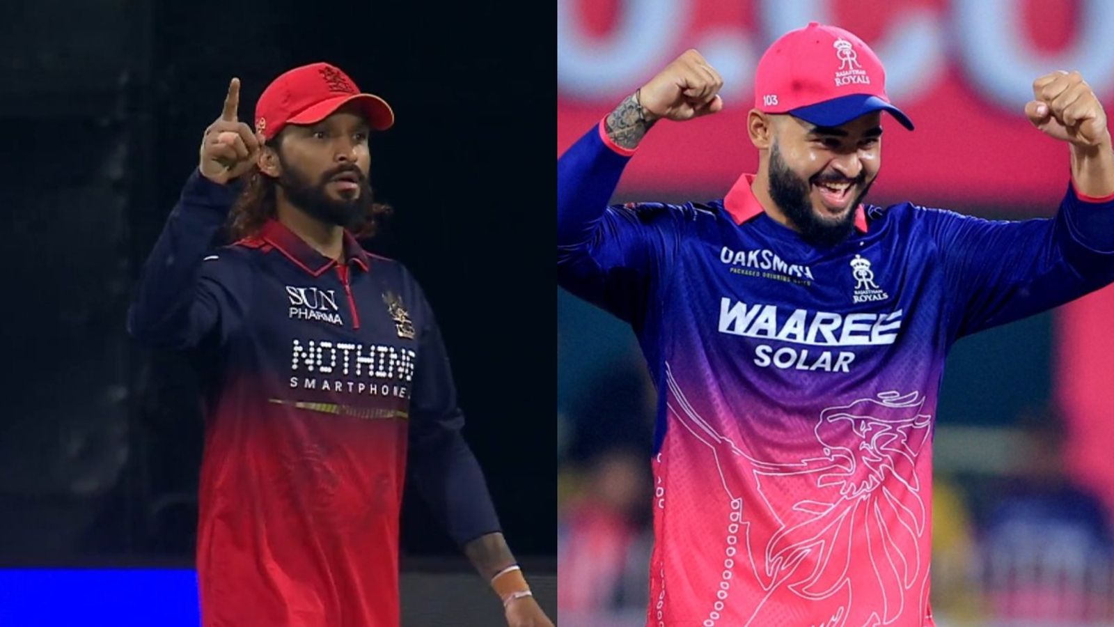IPL 2026: RR elect to bowl first vs Hazlewood-boosted RCB amidst rain trouble, know playing XIs here RCB captain Rajat Patidar (L) and RR skipper Riyan Parag in frame. (X)