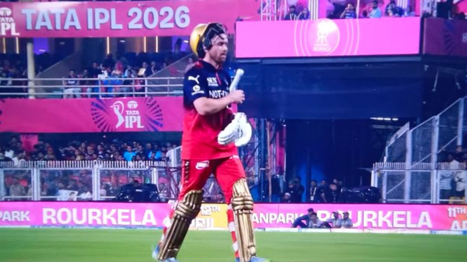 RR vs RCB: Phil Salt scripts unwanted history, becomes first cricketer in IPL to do this RCB's star batter Phil Salt in this frame. (Screenshot)