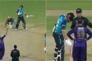 Daryl Mitchell follows R Ashwin's advice in PSL, steps away from crease vs Usman Tariq's long pause; watch viral video SportsTak