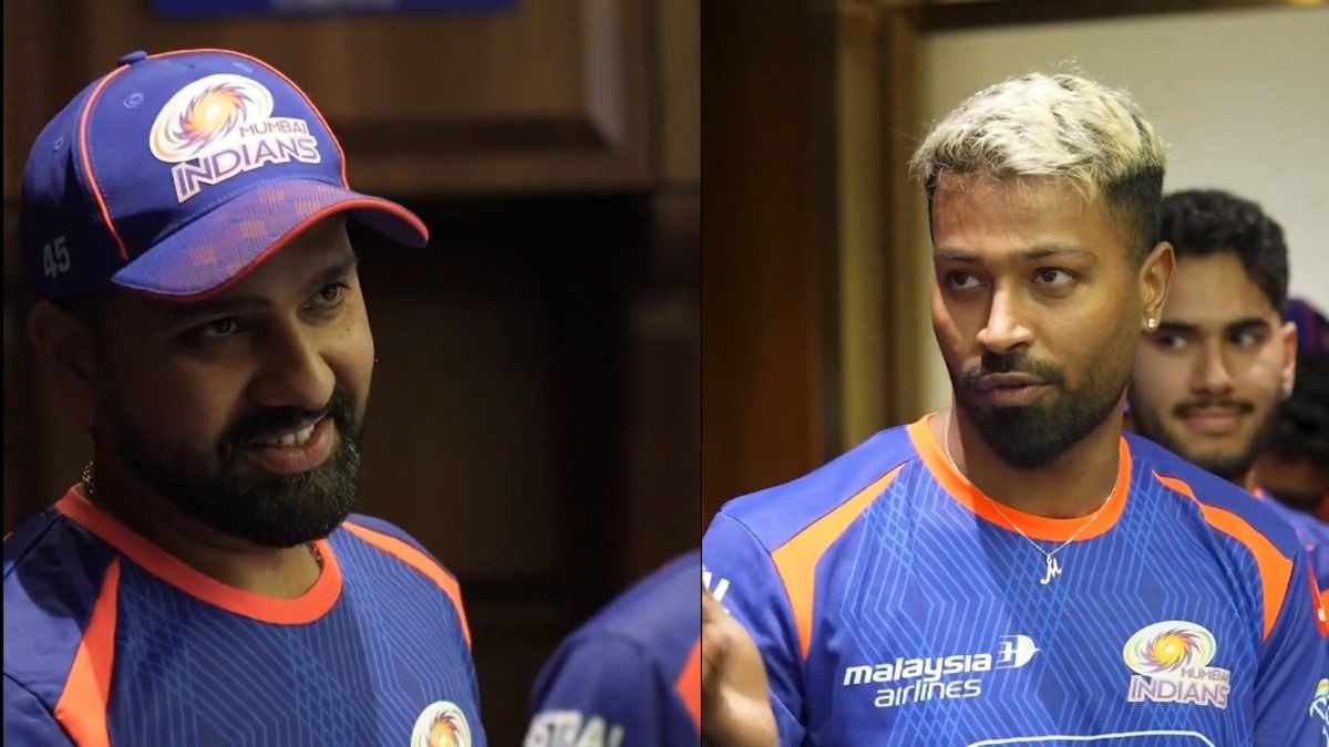 Rohit Sharma and Hardik Pandya (X Screengrab)