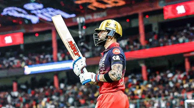 RCB's superstar Virat Kohli in this frame. (X)
