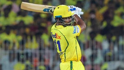 IPL 2026: Sanju Samson outdoes MS Dhoni with magical ton during CSK vs DC clash CSK's star batter Sanju Samson in this frame. (X)